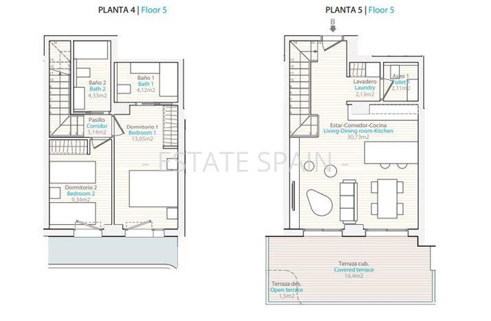 Пентхаус в Вильяхойосе 150 м2 №ART191022D716A  - Продажа - 17 preview