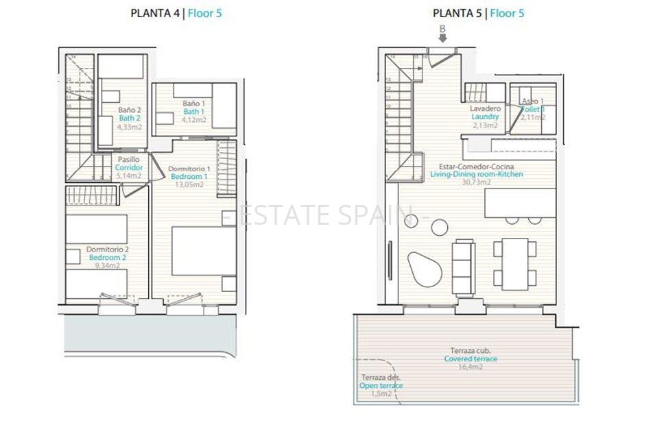 Пентхаус в Вильяхойосе 150 м2 №ART191022D716A  - Продажа - 17 large