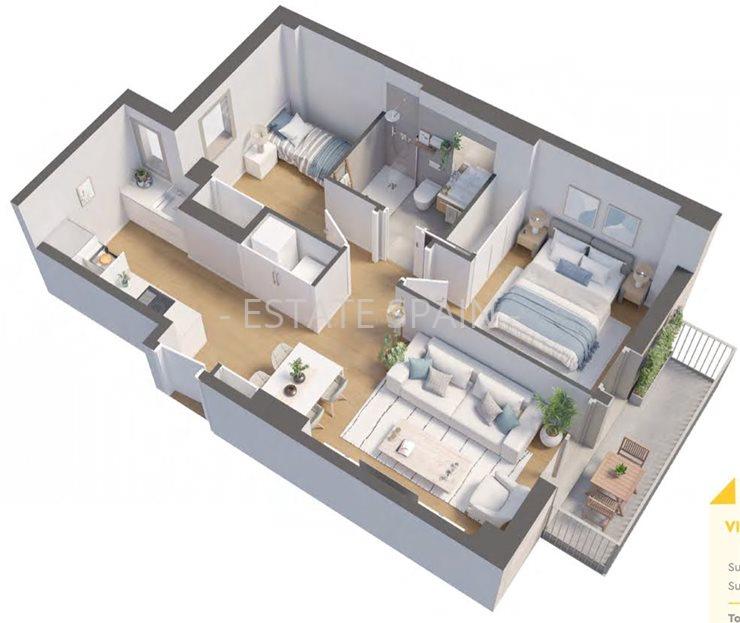 Квартира в Барселоне 87 м2 №ART238239D295  - Продажа - 6 large