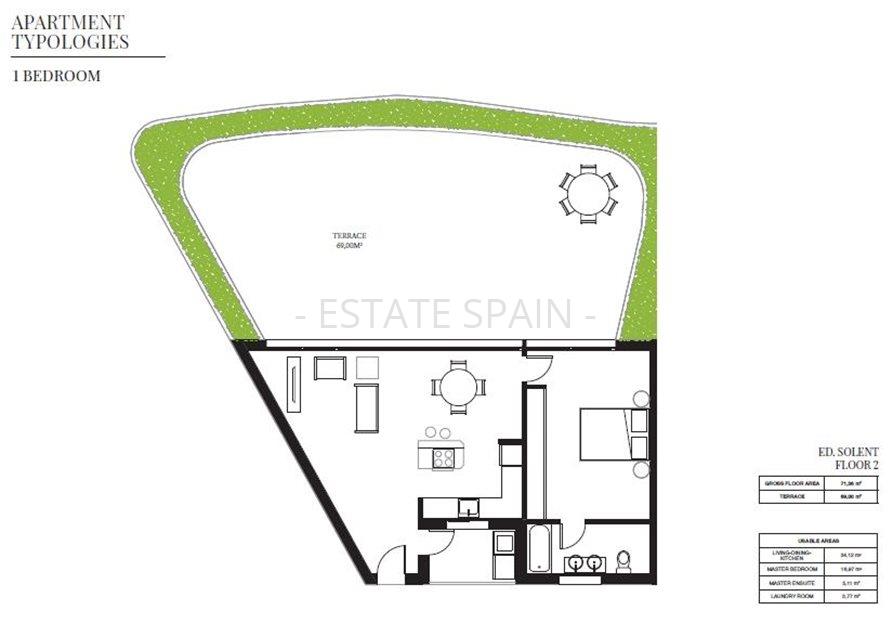 Апартаменты в Эль-Альбир 49 м2 №ART212128F310  - Продажа - 18 large