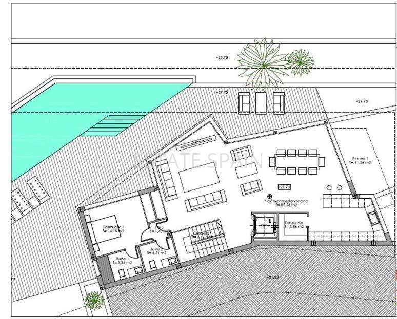 Вилла в Кальпе 350 м2 №VL1956E9A04  - Продажа - 39 large
