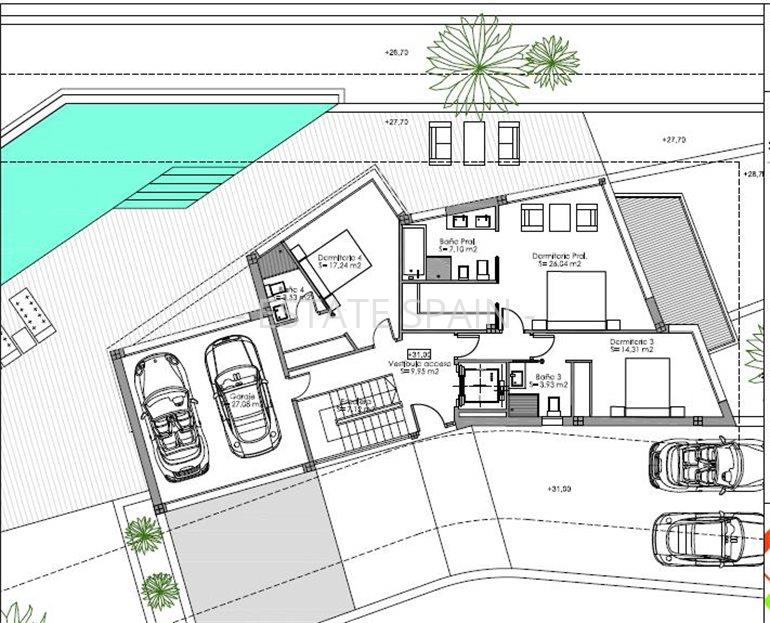Вилла в Кальпе 350 м2 №VL1956E9A04  - Продажа - 40 large