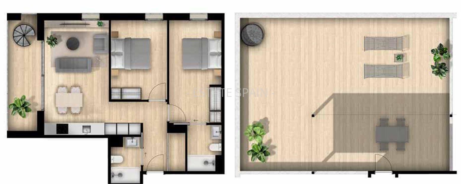 Апартаменты в Ллорет-де-Маре 79 м2 №ART263233E0A  - Продажа - 28 large