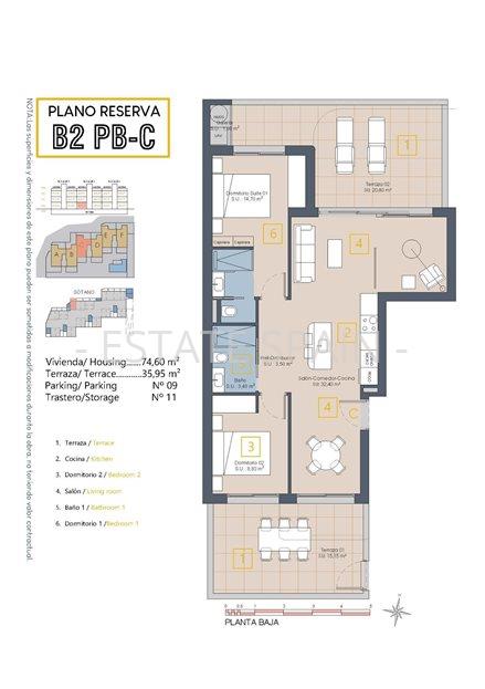 Апартаменты в Лос-Алькасарес 100 м2 №ART25109F88B6  - Продажа - 9 large