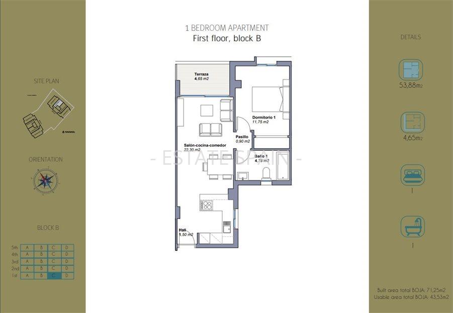 Апартаменты в Малаге 53 м2 №ART206194342  - Продажа - 21 large