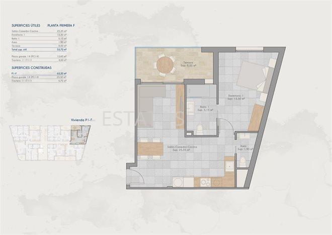 Апартаменты в Сан-Педро-дель-Пинатар 63 м2 №ART2633079570  - Продажа - 11 preview