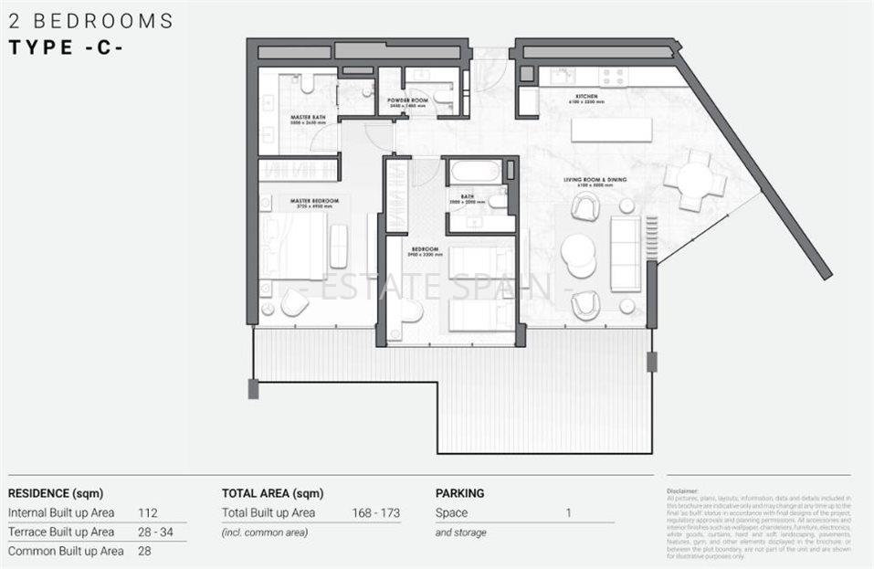 Апартаменты в Новая Золотая Миля 149 м2 №ART239452303  - Продажа - 10 large