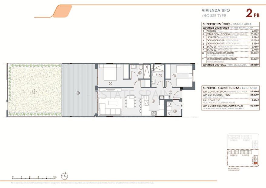 Апартаменты в Торревьехе 65 м2 №ART26192F9B3  - Продажа - 19 large