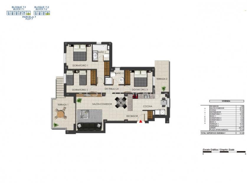 Бунгало в Полопе 78 м2 №TAU183237F7  - Продажа - 3 large