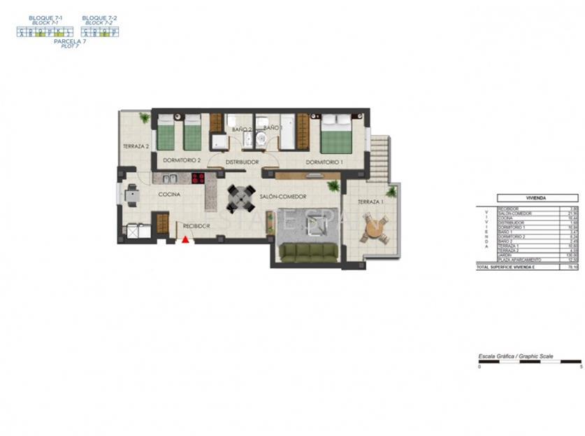 Бунгало в Полопе 78 м2 №TAU183237F7  - Продажа - 4 large
