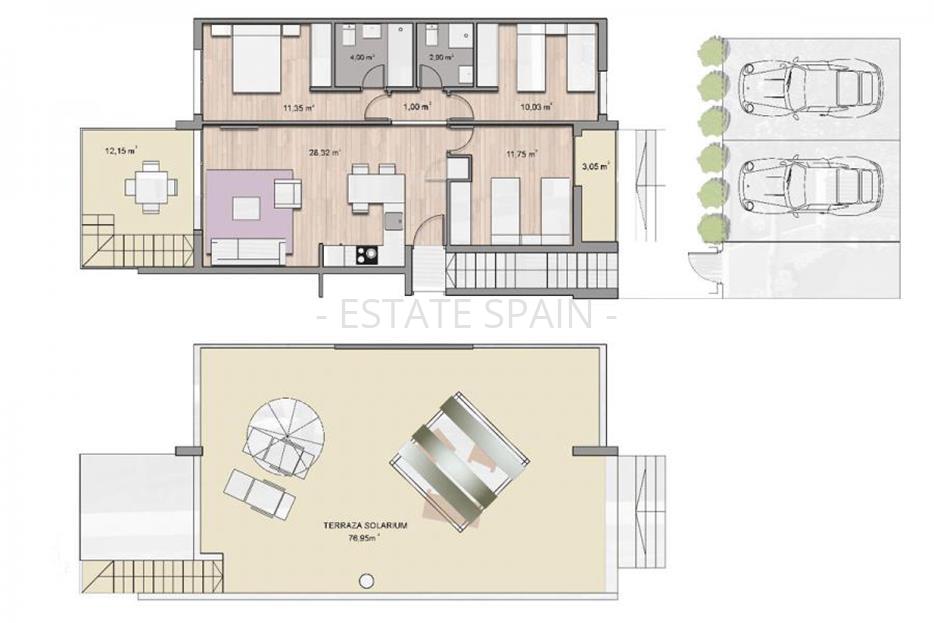 Бунгало в Финестрате 86 м2 №TAU183262475  - Продажа - 9 large