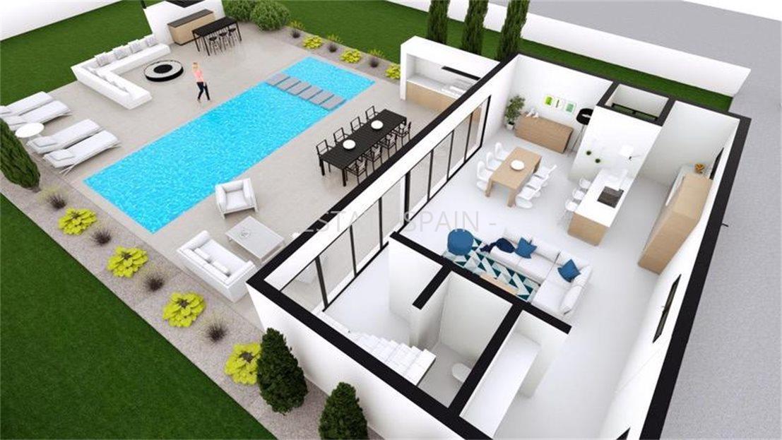 Вилла в Бенидорме 218 м2 №VL21830D0B51  - Продажа - 9 large