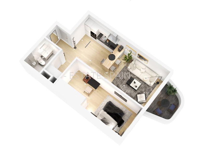 Апартаменты в Михасе 49 м2 №ART2411517469  - Продажа - 13 large