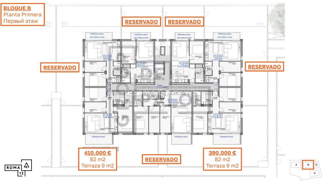 Апартаменты в Плайя-де-Аро 53 м2 №ART2588FD19D  - Продажа - 18 large
