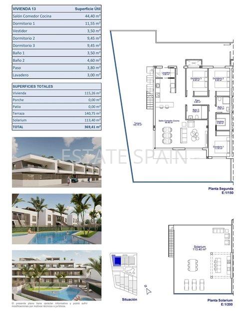 Апартаменты в Пилар-де-ла-Орадада 115 м2 №ART26313ECB34  - Продажа - 12 large