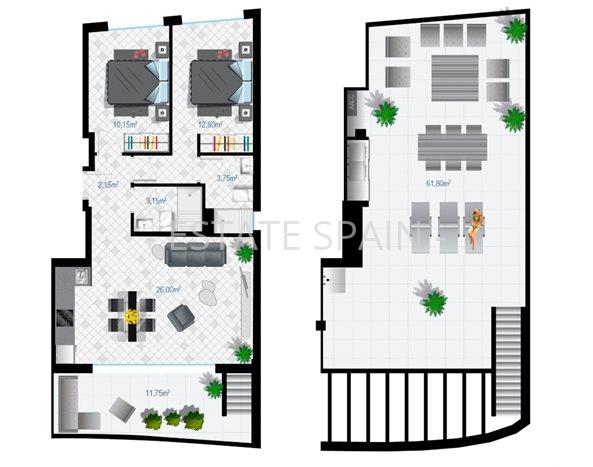 Дуплекс в Гуардамар-дель-Сегура 116 м2 №BL195155DC58  - Продажа - 26 preview