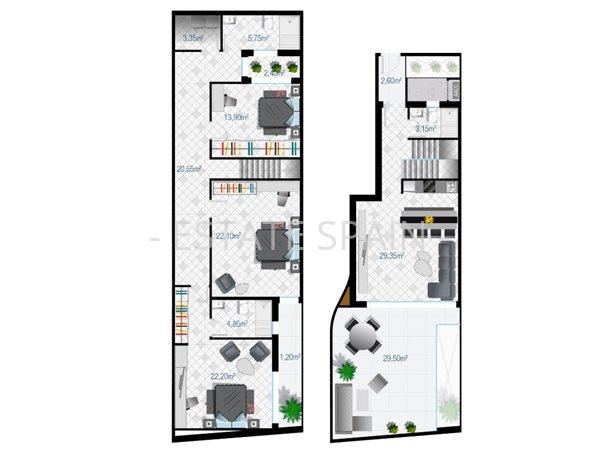Дуплекс в Гуардамар-дель-Сегура 116 м2 №BL195155DC58  - Продажа - 23 preview