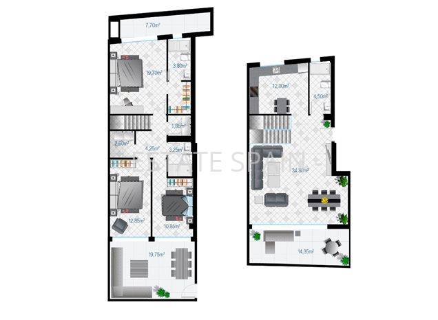 Дуплекс в Гуардамар-дель-Сегура 116 м2 №BL195155DC58  - Продажа - 22 preview