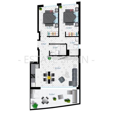 Дуплекс в Гуардамар-дель-Сегура 116 м2 №BL195155DC58  - Продажа - 24 preview