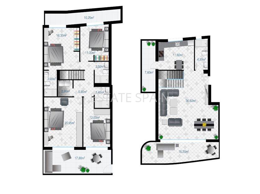 Дуплекс в Гуардамар-дель-Сегура 116 м2 №BL195155DC58  - Продажа - 25 large