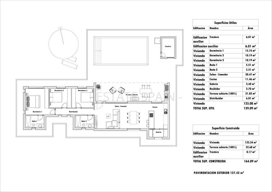 Вилла в Аспе 164 м2 №VL25101037B9D  - Продажа - 11 large