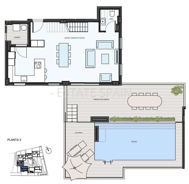 Пентхаус в Эль-Кампельо 133 м2 №ART2161538FD9  - Продажа - 17 large