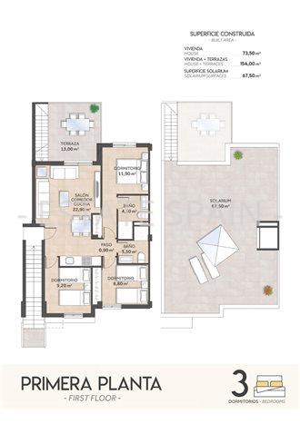 Бунгало в Сан-Мигель-де-Салинас 73 м2 №BL25917DD14A  - Продажа - 16 preview