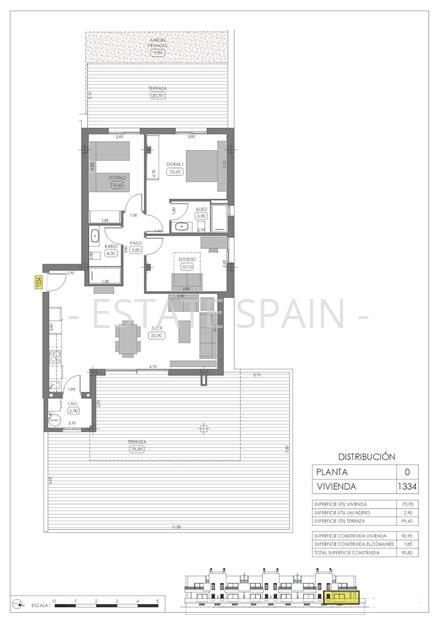 Бунгало в Альгорфа 73 м2 №BL25109BFFCD  - Продажа - 22 large