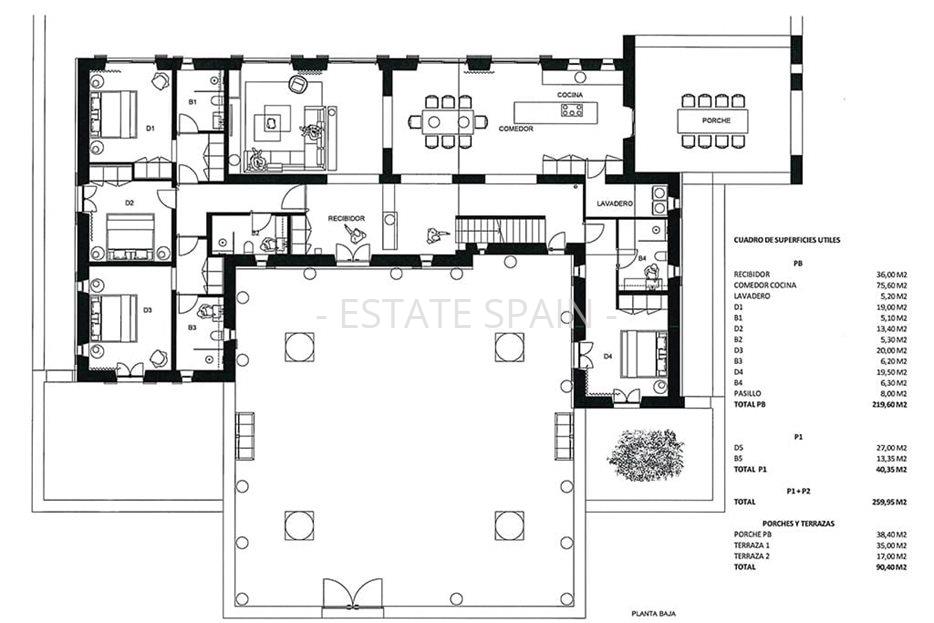 Вилла в Сантаньи 464 м2 №VL261239ED63  - Продажа - 21 large