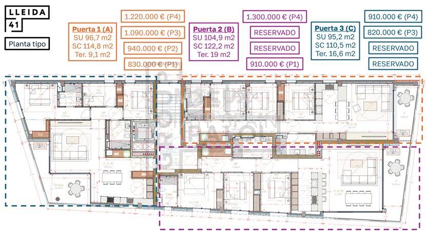Апартаменты в Плайя-де-Аро 113 м2 №ART25884F4AB  - Продажа - 12 preview