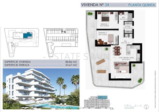 Апартаменты в Миль Пальмерас 80 м2 №ART263133019D  - Продажа - 11 preview