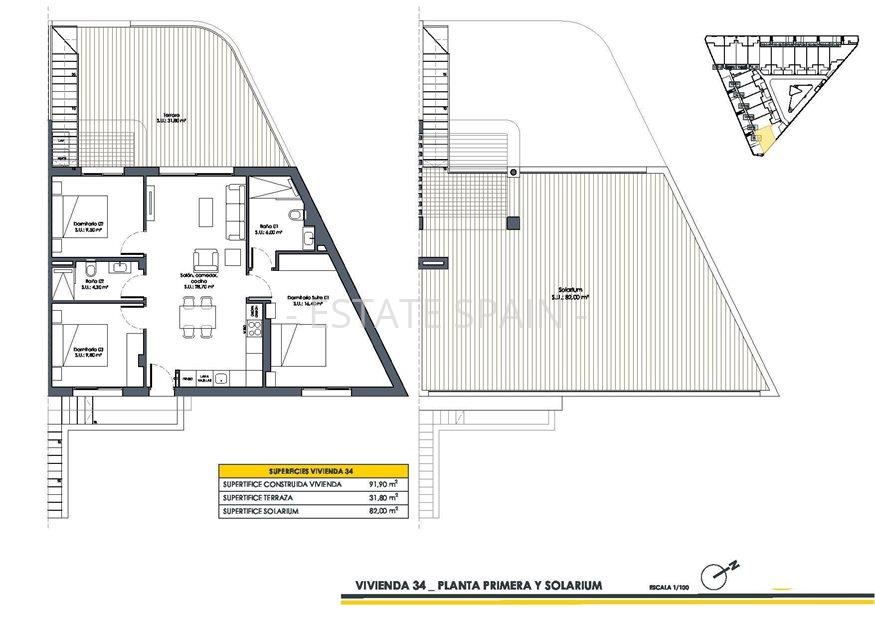 Бунгало в Сан Фульхенсио 92 м2 №BL251098A07A  - Продажа - 17 large