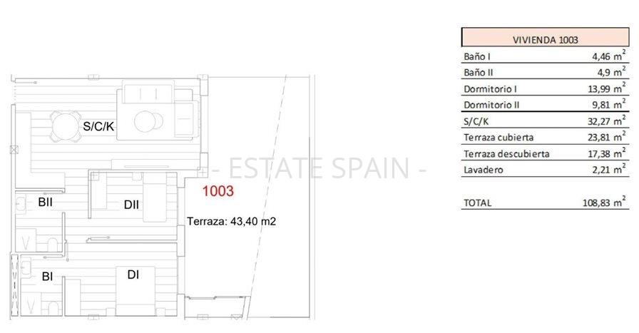 Апартаменты в Сан-Мигель-де-Салинас 65 м2 №ART2633036610  - Продажа - 15 preview