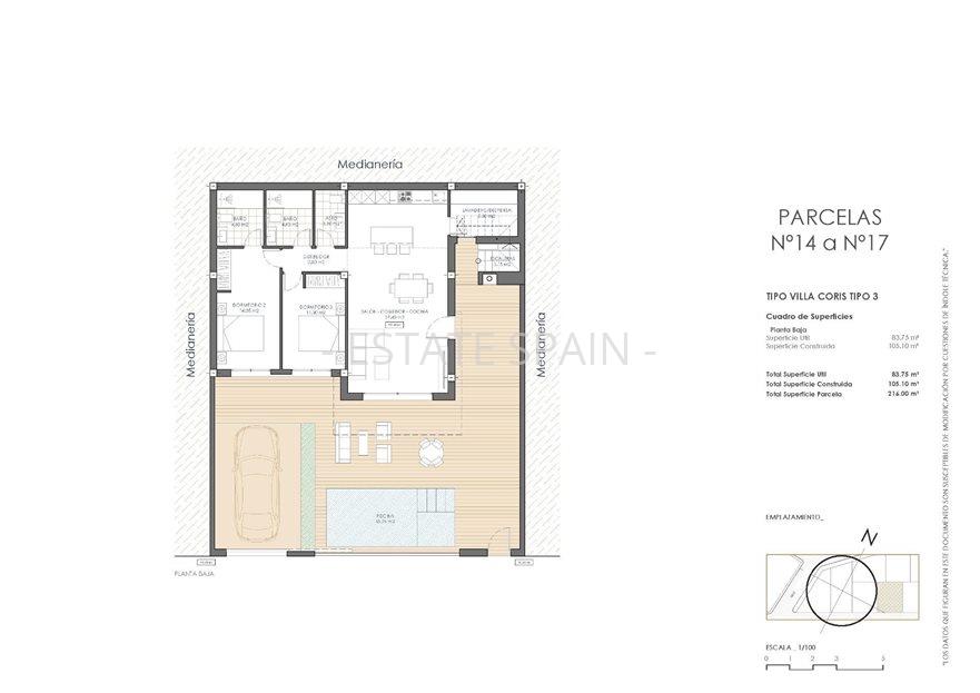 Вилла в Сан-Хуан-де-лос-Террерос 105 м2 №VL26330BB9B9  - Продажа - 18 large