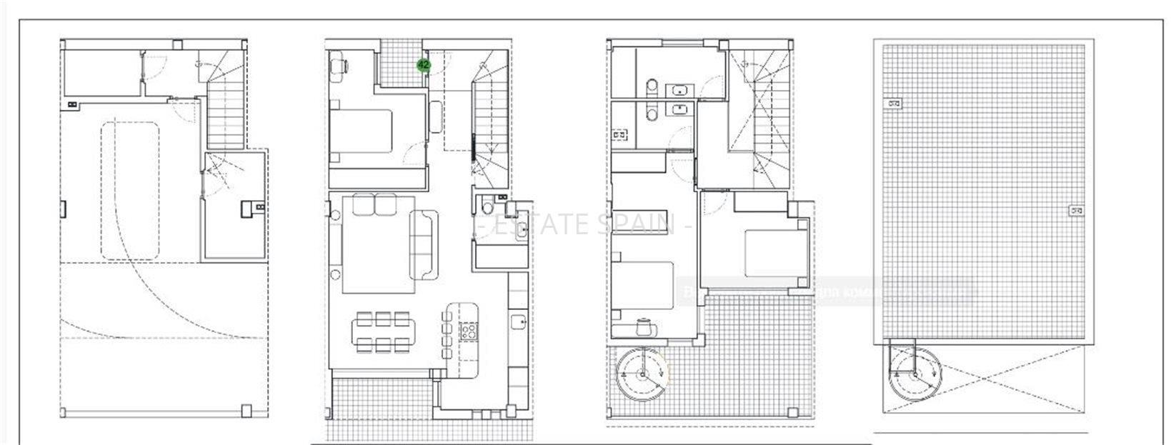 Таунхаус в Дайя Нуэва 129 м2 №BL19421F91C  - Продажа - 13 large