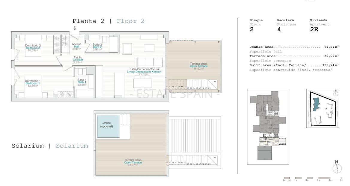 Апартаменты в Дении 66 м2 №ART25109F7422  - Продажа - 16 large