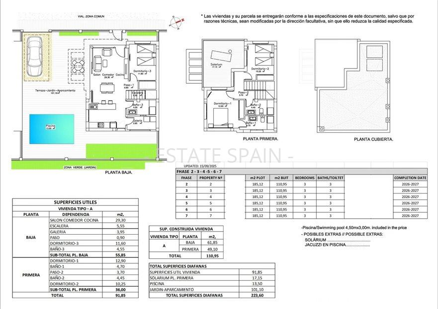 Вилла в Лос-Монтесиносе 110 м2 №VL26197F911  - Продажа - 39 large