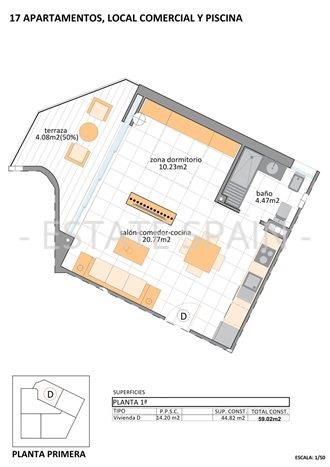Апартаменты в Сан-Педро-дель-Пинатар 44 м2 №ART2613085822  - Продажа - 11 preview