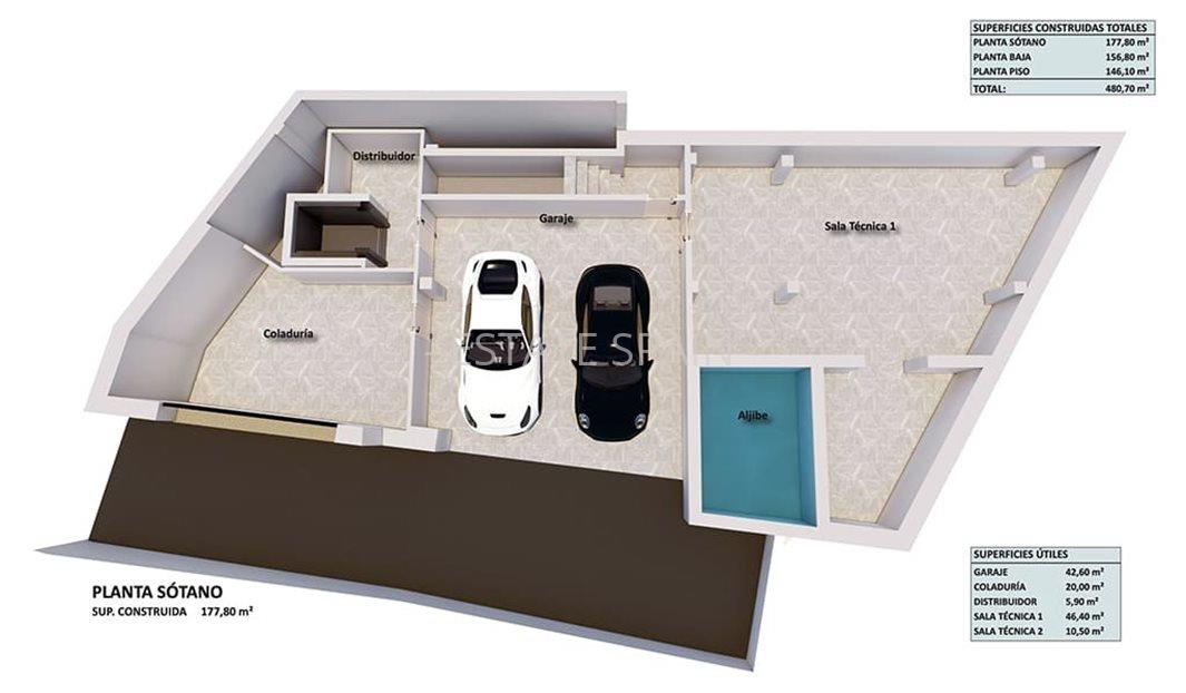 Вилла в Кальвия 303 м2 №VL26123B7277  - Продажа - 11 large