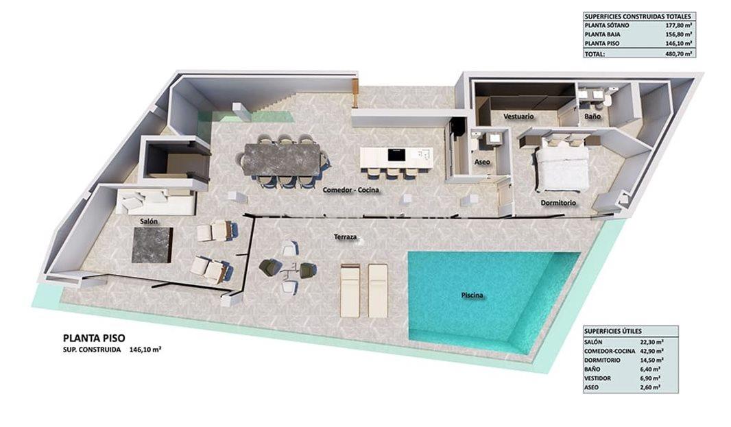 Вилла в Кальвия 303 м2 №VL26123B7277  - Продажа - 9 large