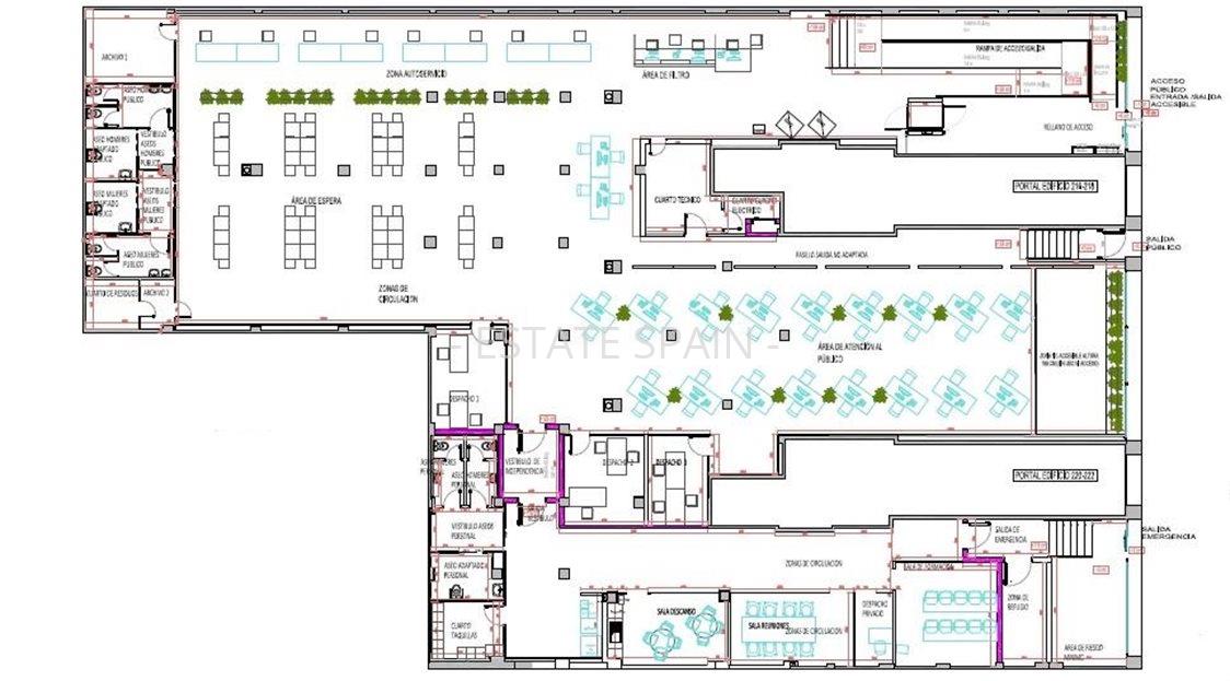 Помещение в Барселоне 1 м2 №COM24484C7C8  - Продажа - 7 large