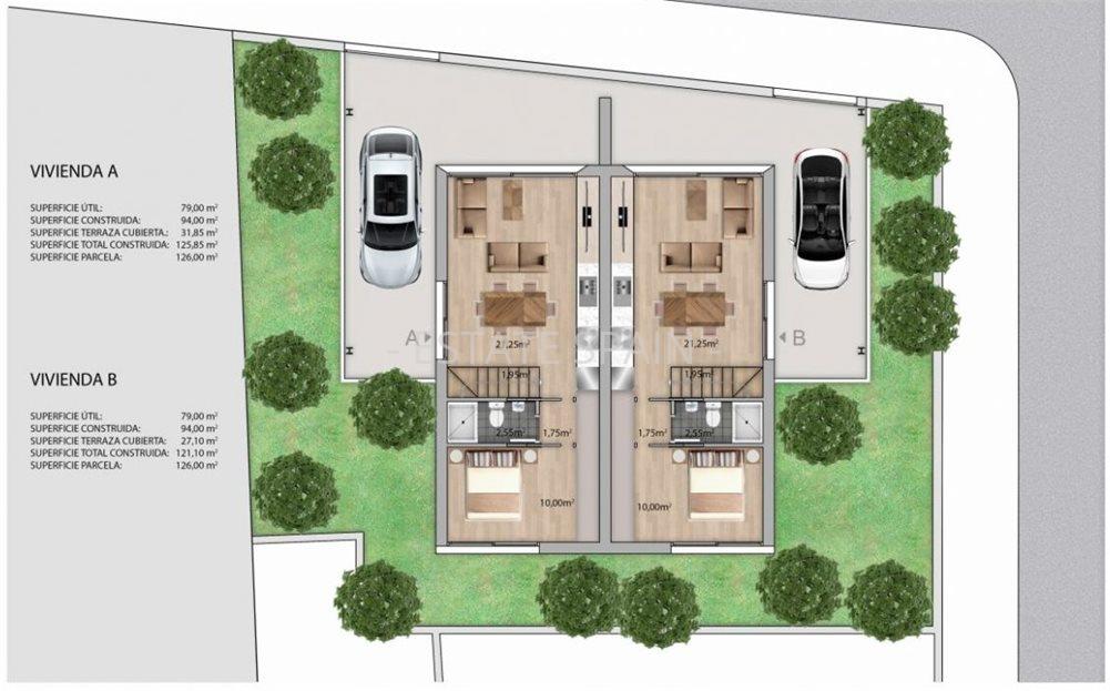 Дуплекс в Монкофа 125 м2 №BL22224535BB  - Продажа - 4 large