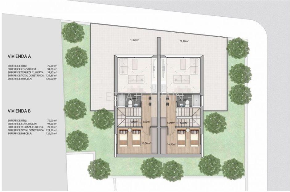 Дуплекс в Монкофа 125 м2 №BL22224535BB  - Продажа - 5 large