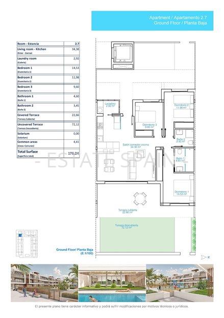 Апартаменты в Торре де ла Орададе 104 м2 №ART251010799B4  - Продажа - 14 large