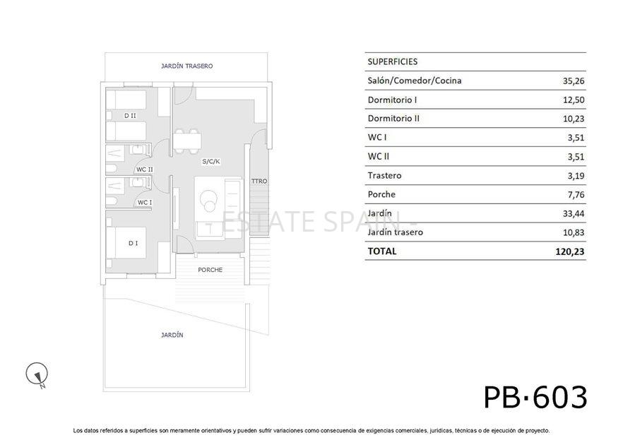 Бунгало в Сан-Мигель-де-Салинас 68 м2 №BL25917D6792  - Продажа - 9 large