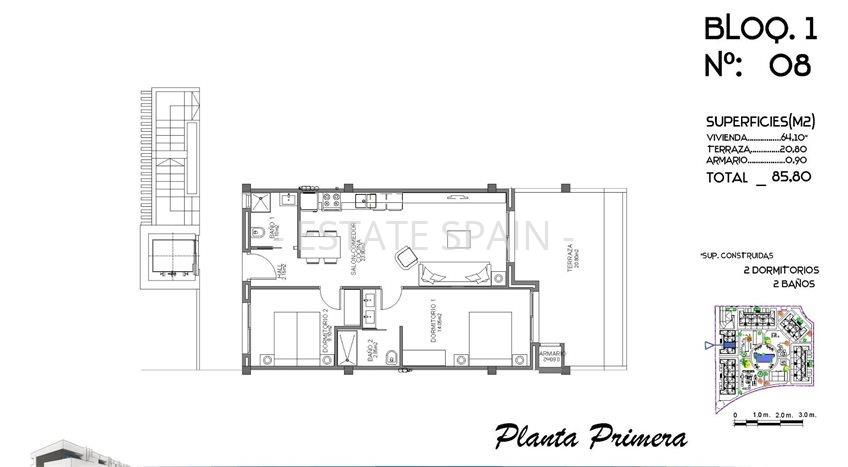 Апартаменты в Гуардамар-дель-Сегура 64 м2 №ART2591712D29  - Продажа - 9 preview
