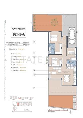 Бунгало в Лос-Алькасарес 80 м2 №BL25109500F7  - Продажа - 17 preview