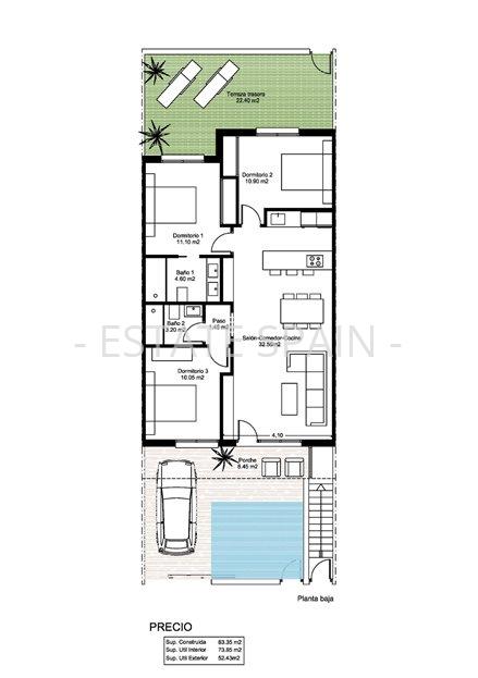 Бунгало в Сантьяго-де-ла-Рибера 83 м2 №BL259178532C  - Продажа - 23 large