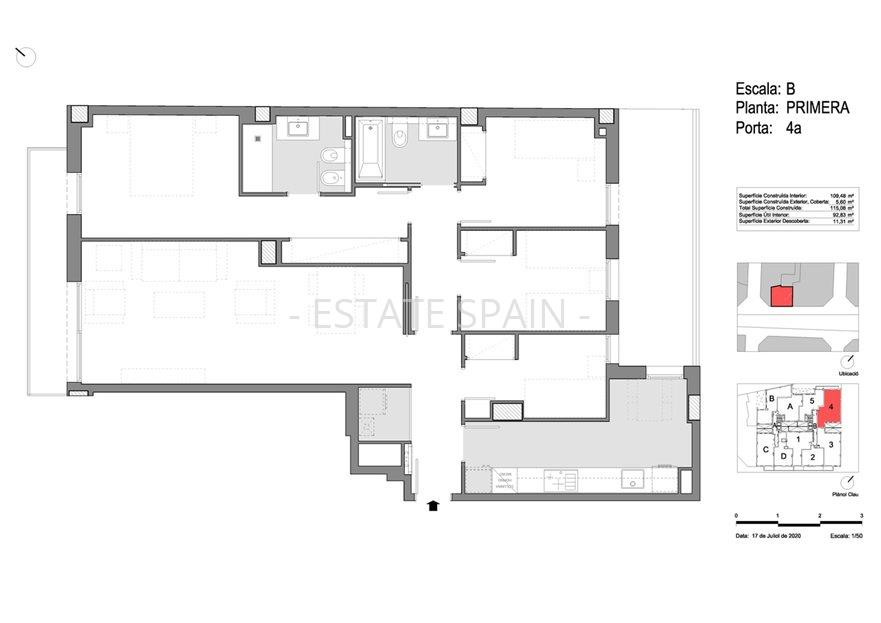 Апартаменты в Барселоне 115 м2 №ART22712BBE95  - Продажа - 43 large