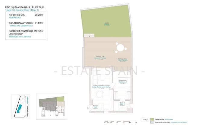 Апартаменты в Вильяхойосе 48 м2 №ART26225FAE1  - Продажа - 19 preview